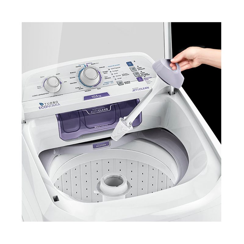 Lavadora de ropa Electrolux de 10Kg blanca con Agua Fría modelo LC-10 Santa  Cruz