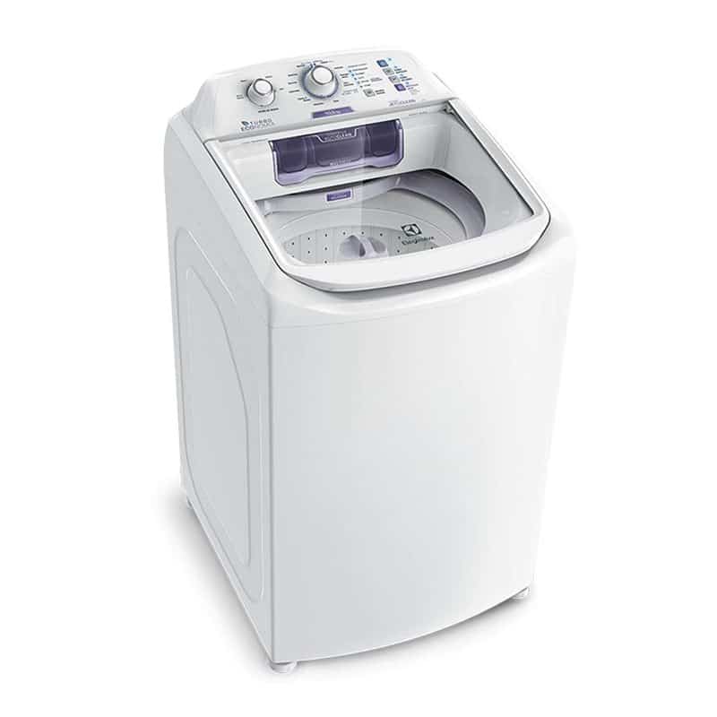 Lavadora de ropa Electrolux de 10Kg blanca con Agua Fría modelo LC