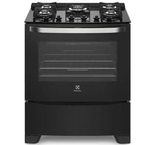 Cocina electrolux 76 GS negra