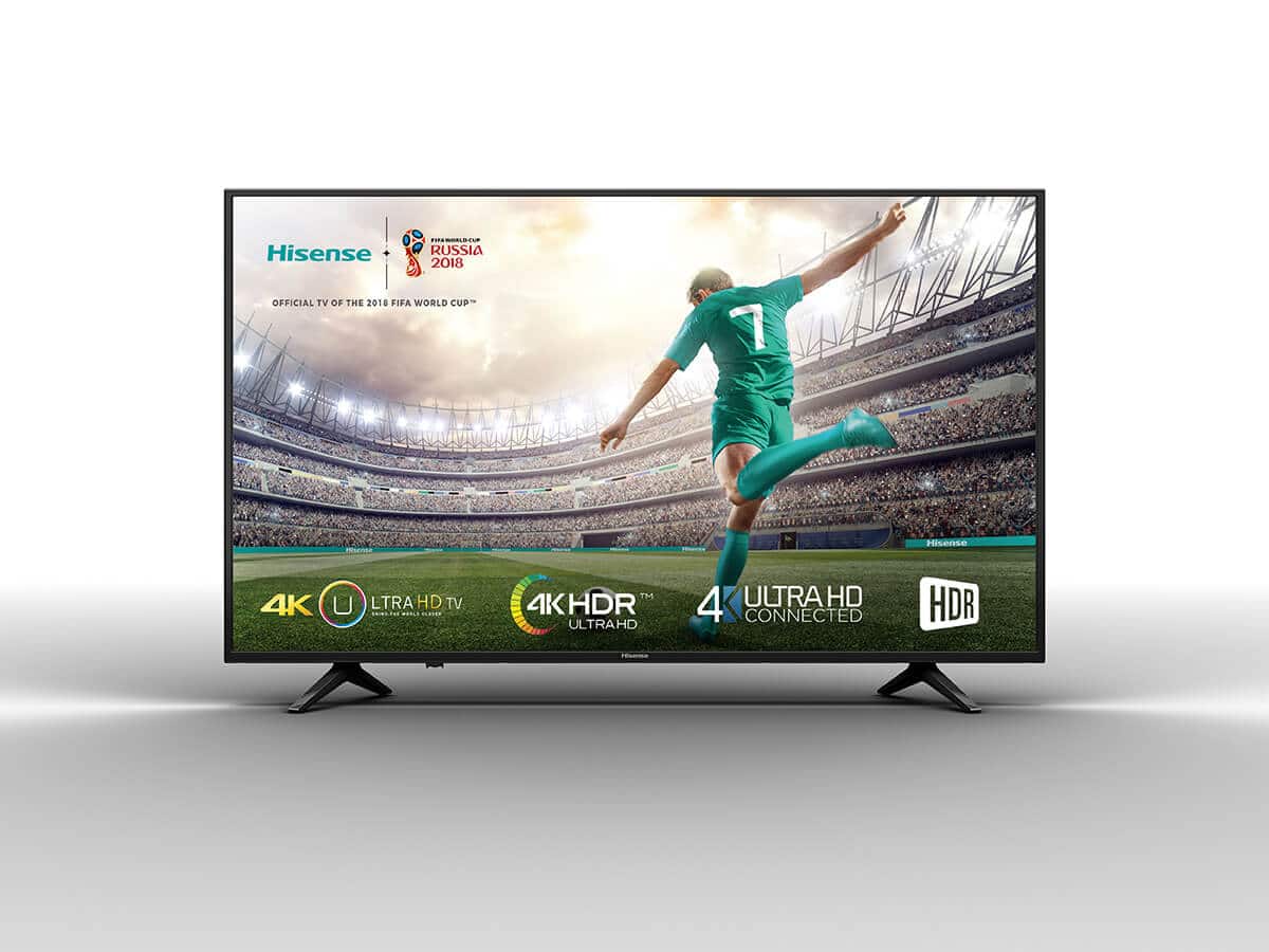 Tv Hisense de 55 pulgadas led 4K ultra HD HDR smart tv modelo 55A6100 Santa  Cruz
