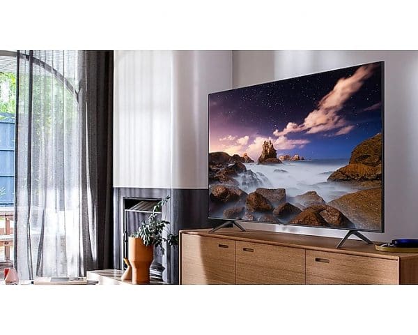 Tv Samsung de 55 pulgadas QLED HDR 4K ultra HD comando de voz