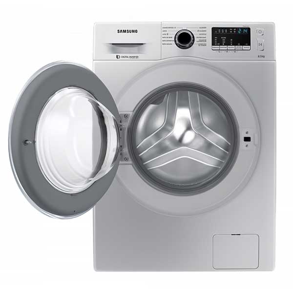 Lavadora de ropa Samsung de 10kg/ Secado 6kg color inox carga frontal,  tecnología Eco bubble 6.0kg combo de secadora modelo Wd10k6410OX Santa Cruz