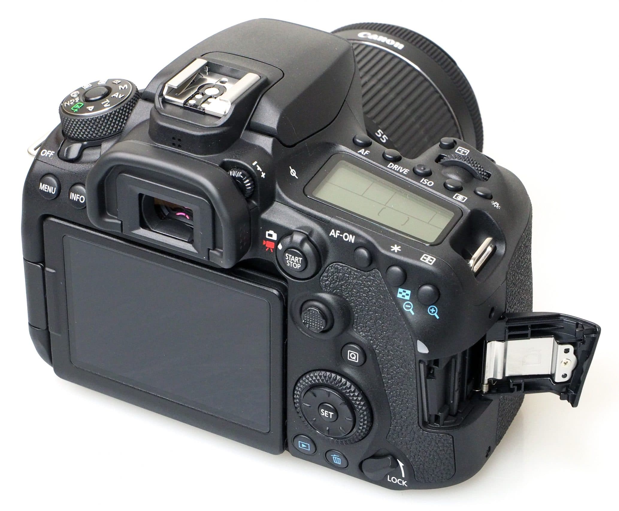 Pies suaves para agregar secuencia Cámara Fotográfica Canon de 32 megapíxeles con lente 18-135mm modelo EOS  90D Santa Cruz | Bolivia