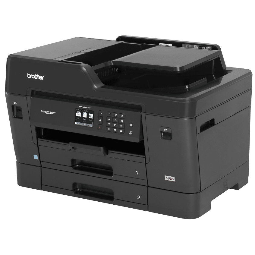 Multifuncional Brother de Tinta Continua, 27Ppm, Inyección de  Tinta,1200x6000 DPI, Impresora-Escáner-Copiadora